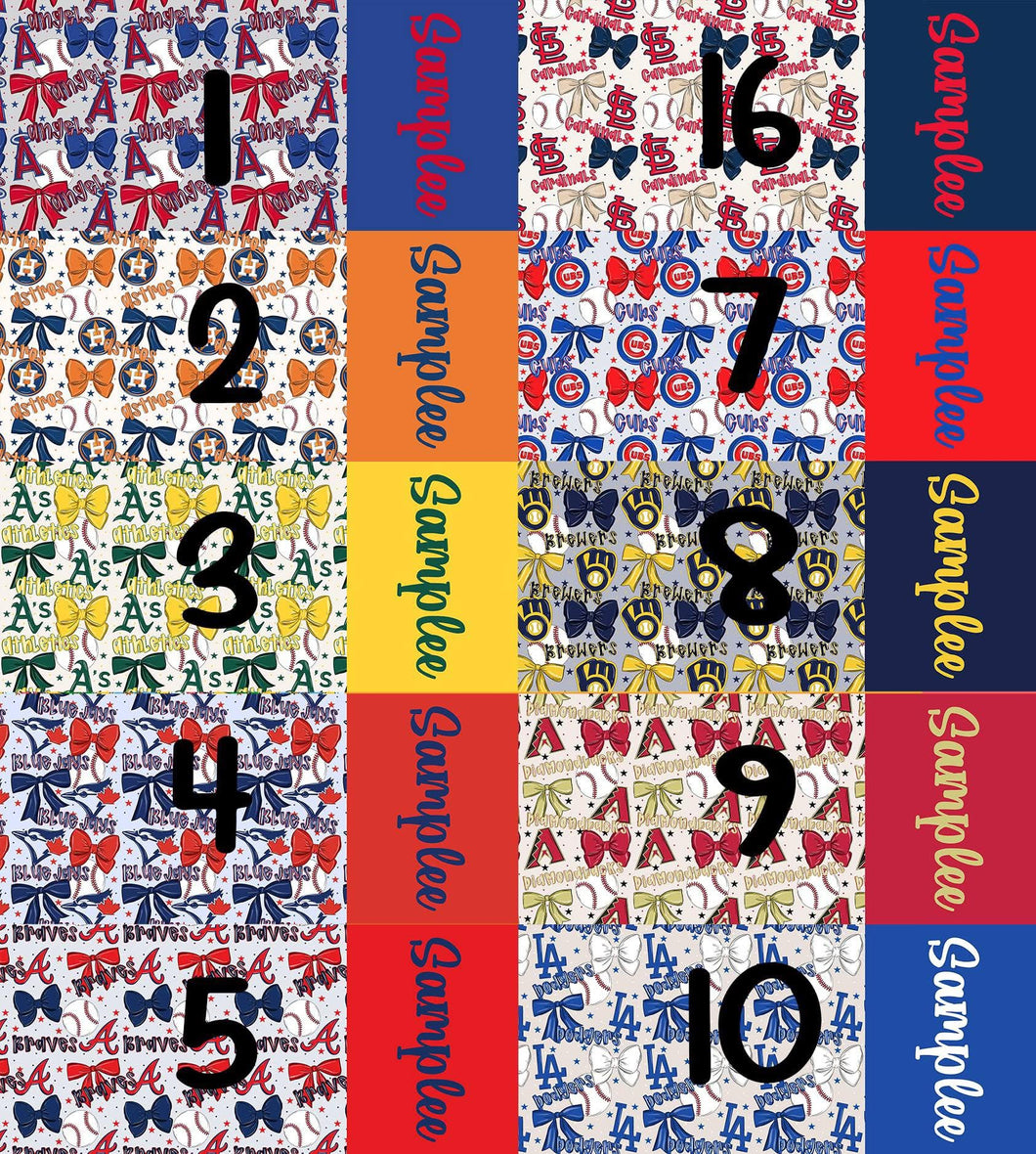 MLB Name Bow ⚾️