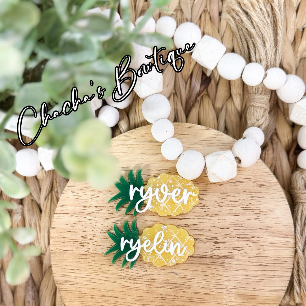 Pineapple || Name Clip