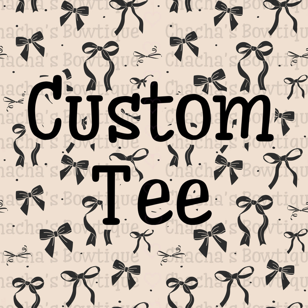 Custom Tee (Infant - Youth)