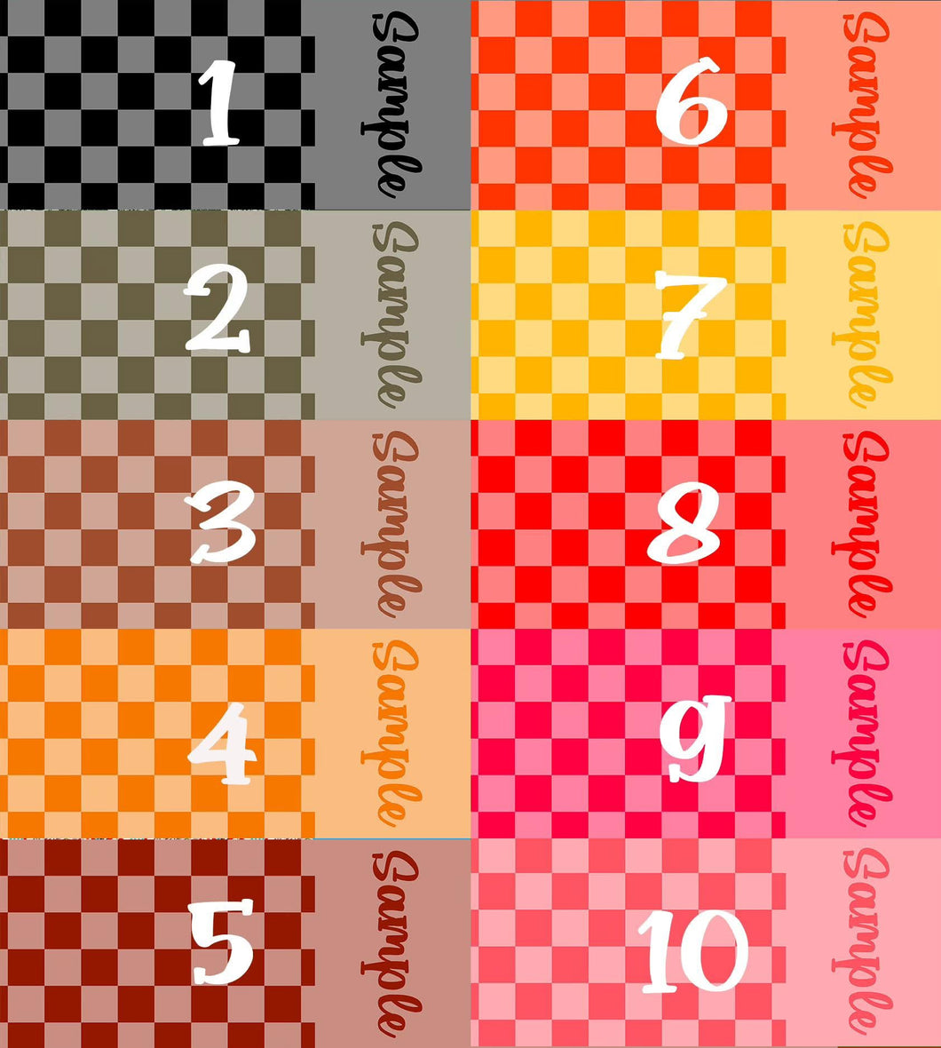 2.0 Checkered Name Bows