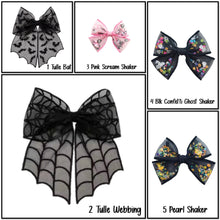 Load image into Gallery viewer, Halloween Bow || PreOrder Closes Aug 24th 8pm (CLIPS ONLY)
