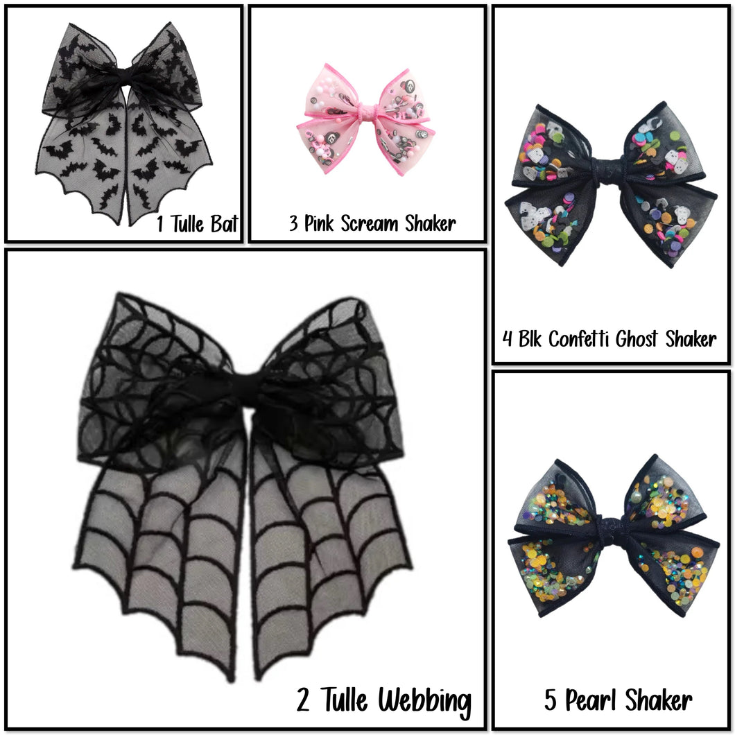 Halloween Bow || PreOrder Closes Aug 24th 8pm (CLIPS ONLY)