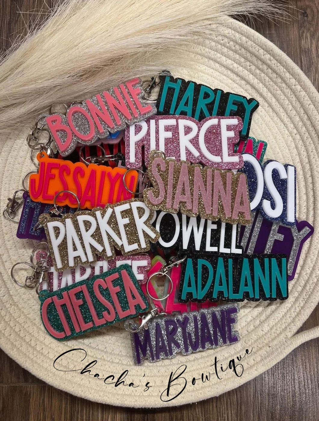 💖 MYSTERY || Name Keychains 💖